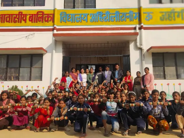 Avasiya Balika Vidyalaya, Jahangirabad — ISO certificate presented by Certsure Certification