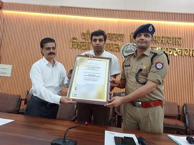 District Jail Muzaffarnagar — ISO 37001 — ISO certificate presented by Certsure Certification