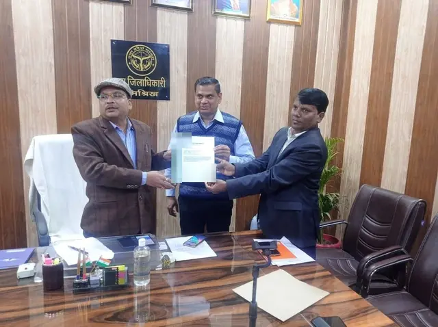 Zila Adhikari Office, Mahrishikh — ISO certificate presented by Certsure Certification